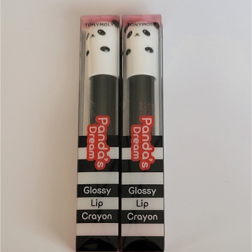 Tony Moly Panda's dream Glossy Lip Crayon in Red Berry
